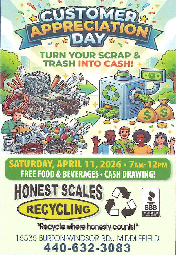 Customer Appreciation Day flyer